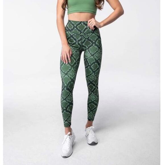 Balance Athletica Ascend Pant Leggings Viper Green Size Small - Picture 2 of 10